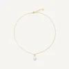 Pendants | Necklaces-Marco Bicego 18K Yellow Gold Pearl Pendant Necklace Yellowgold