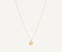 Pendants | Necklaces-Marco Bicego 18K Yellow Gold Pendant Necklace With Diamond Accents, Long Yellowgold