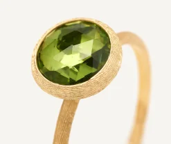 Rings-Marco Bicego 18K Yellow Gold Peridot Stackable Ring YellowGold