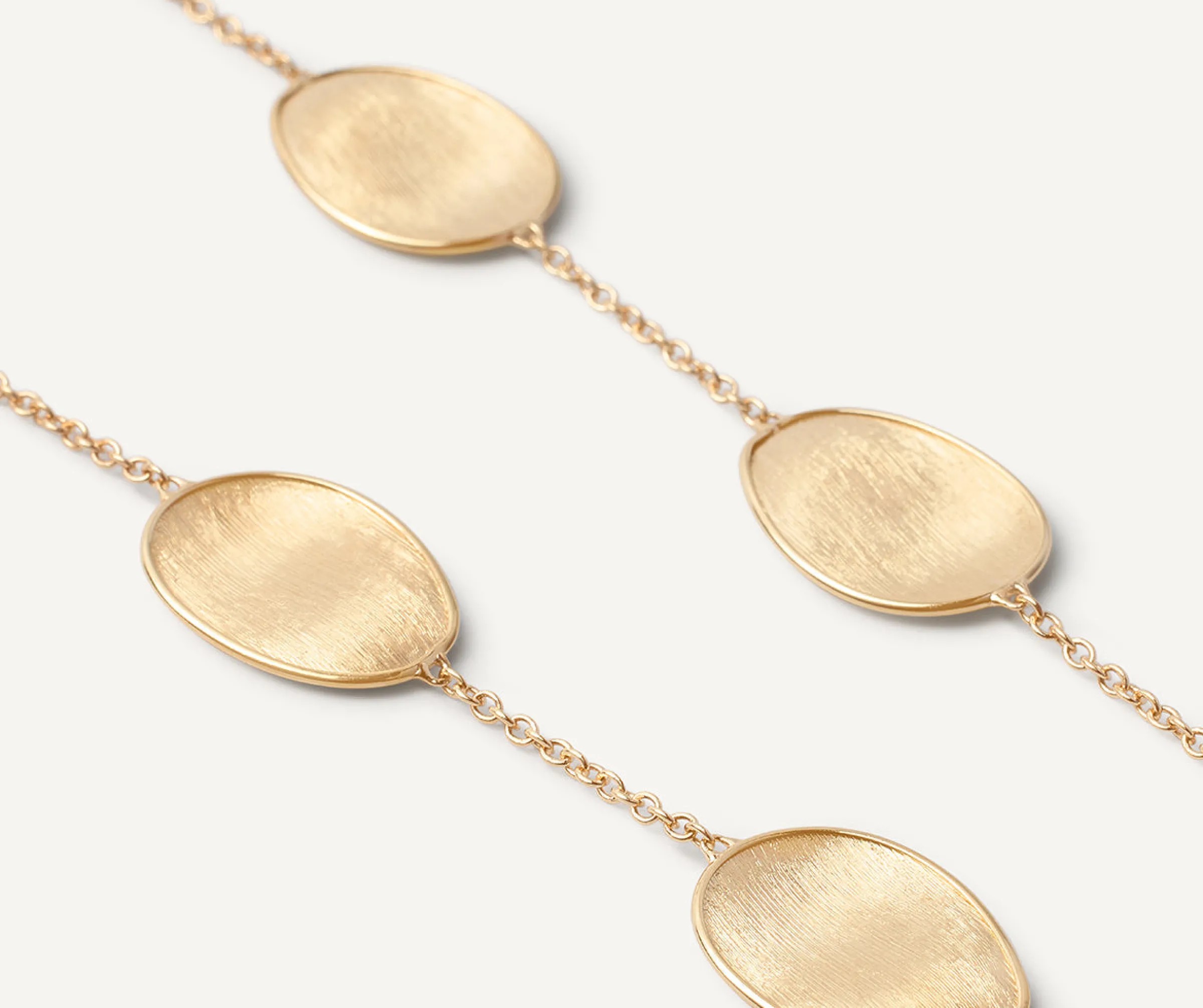 Necklaces-Marco Bicego 18K Yellow Gold Petal Necklace, Long Yellowgold