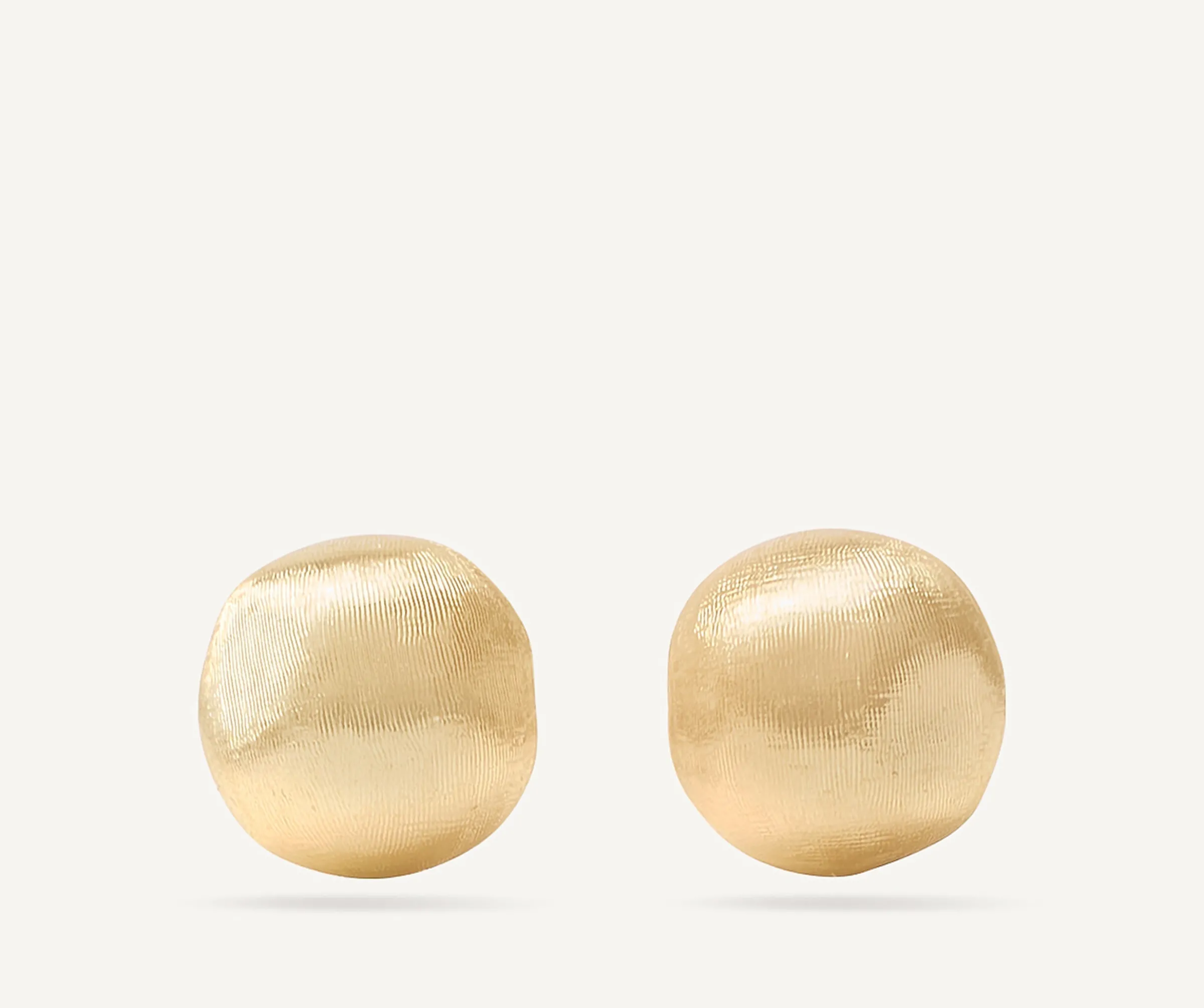 Earrings-Marco Bicego 18K Yellow Gold Round Studs, Small Yellowgold