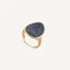 Rings-Marco Bicego 18K Yellow Gold Sapphire Pavé Cocktail Ring Yellowgold