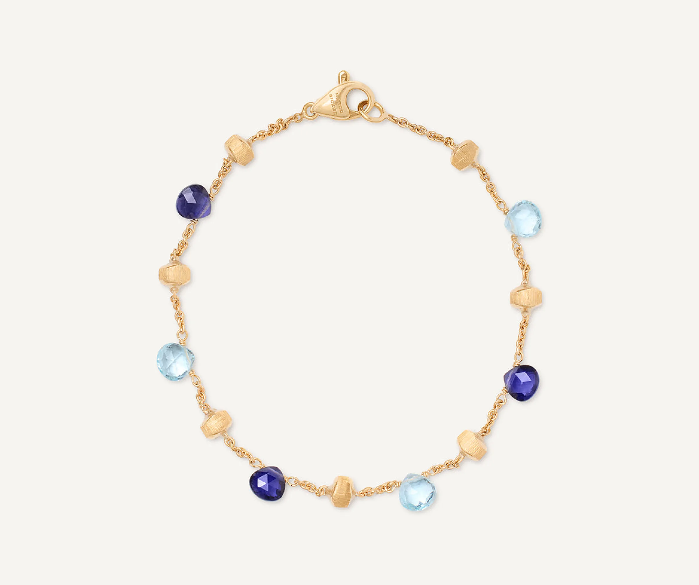 Bracelets-Marco Bicego 18K Yellow Gold Single-Strand Topaz u0026 Iolite Bracelet Yellowgold