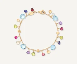 Bracelets-Marco Bicego 18K Yellow Gold Single-Strand Gemstone Bracelet, Topaz Accents Yellowgold
