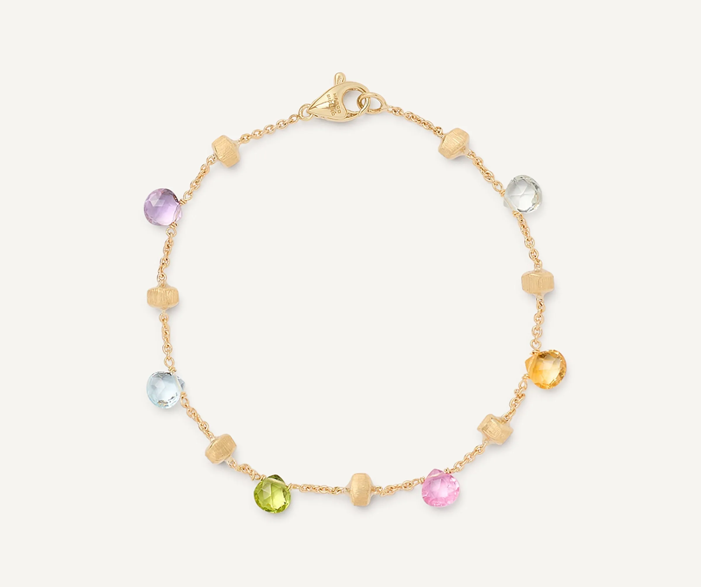 Bracelets-Marco Bicego 18K Yellow Gold Single-Strand Gemstone Bracelet Yellowgold