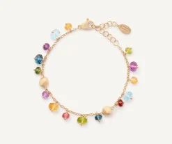 Bracelets-Marco Bicego 18K Yellow Gold Single-Strand Mixed Gemstone Bracelet Yellowgold