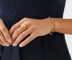 Bracelets-Marco Bicego 18K Yellow Gold Single-Strand Mixed Gemstone Bracelet Yellowgold