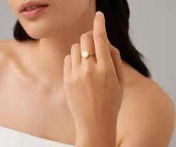 Rings-Marco Bicego 18K Yellow Gold Small Gemstone Ring Yellowgold