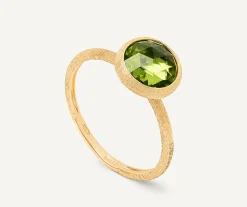 Rings-Marco Bicego 18K Yellow Gold Small Gemstone Ring Yellowgold
