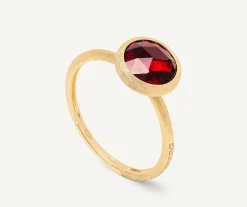 Rings-Marco Bicego 18K Yellow Gold Small Gemstone Ring Yellowgold