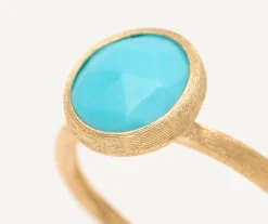 Rings-Marco Bicego 18K Yellow Gold Small Gemstone Ring Yellowgold