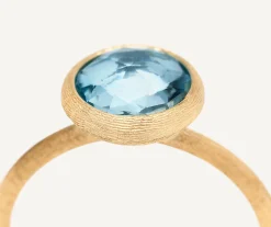 Rings-Marco Bicego 18K Yellow Gold Small Gemstone Ring Yellowgold