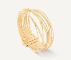 Bracelets-Marco Bicego 18K Yellow Gold 9-Strand Coil Bracelet Yellowgold