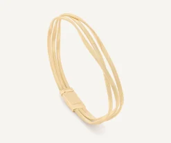 Bracelets-Marco Bicego 18K Yellow Gold 3-Strand Coil Bracelet Yellowgold