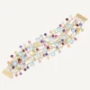 Bracelets-Marco Bicego 18K Yellow Gold 5-Strand Gemstone Bracelet, Topaz Accents Yellowgold