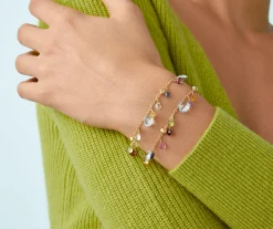Bracelets-Marco Bicego 18K Yellow Gold 2-Strand Gemstone Bracelet, Topaz Accents Yellowgold