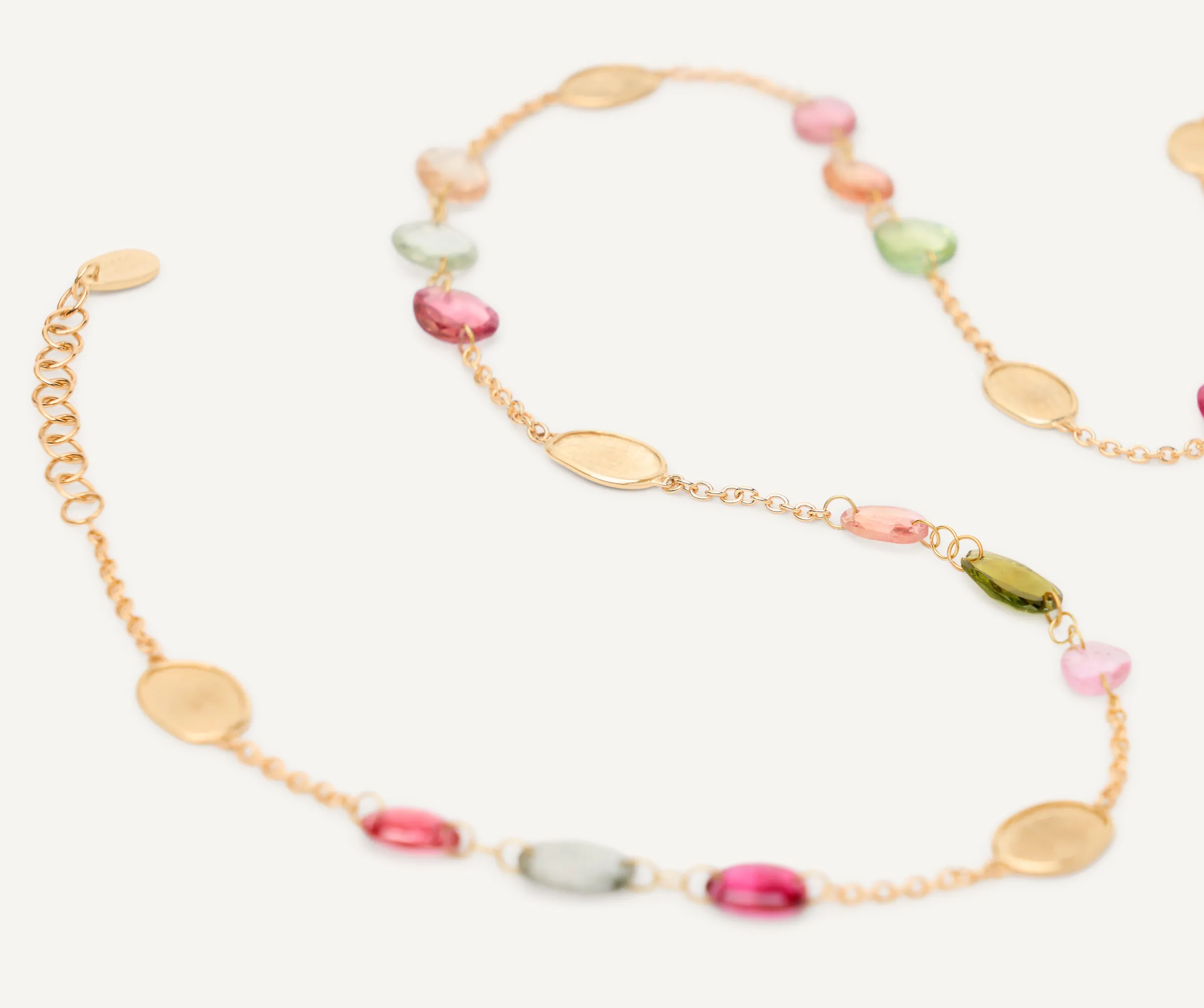 Necklaces-Marco Bicego 18K Yellow Gold Tourmaline Necklace Yellowgold