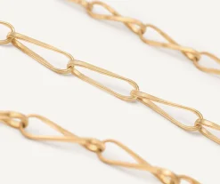 Necklaces-Marco Bicego 18K Yellow Gold Twisted Coil Long Link Necklace Yellowgold
