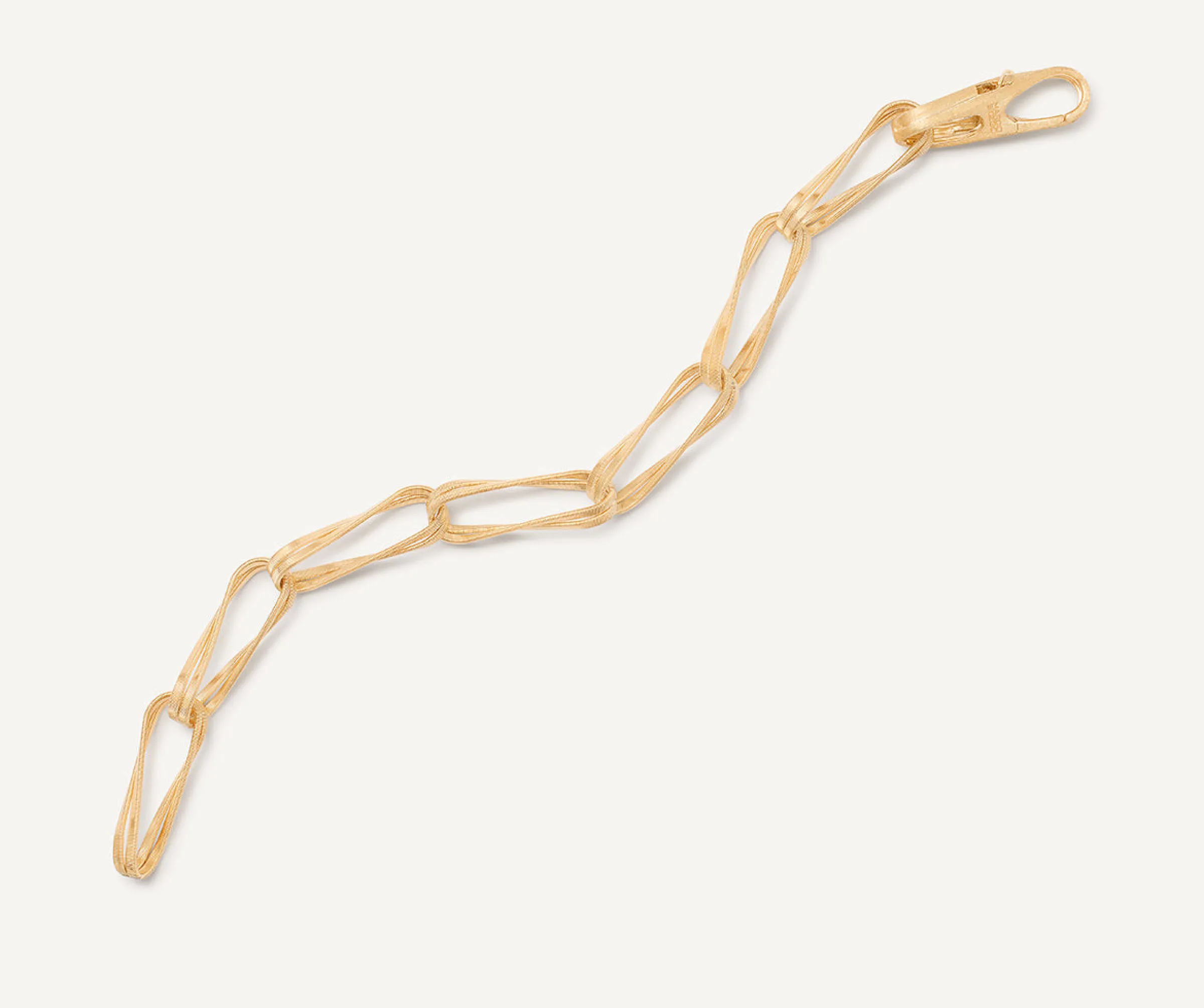 Bracelets-Marco Bicego 18K Yellow Gold Twisted Double Coil Link Bracelet Yellowgold