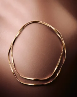 Necklaces-Marco Bicego 18K Yellow Gold Twisted Supreme Long Necklace Yellowgold