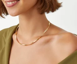 Necklaces-Marco Bicego 18K Yellow Gold Twisted Supreme Necklace Yellowgold