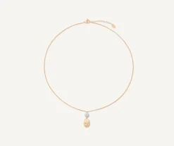 Pendants | Necklaces-Marco Bicego 18K Yellow Gold u0026 Diamond Pendant Necklace Yellowgold
