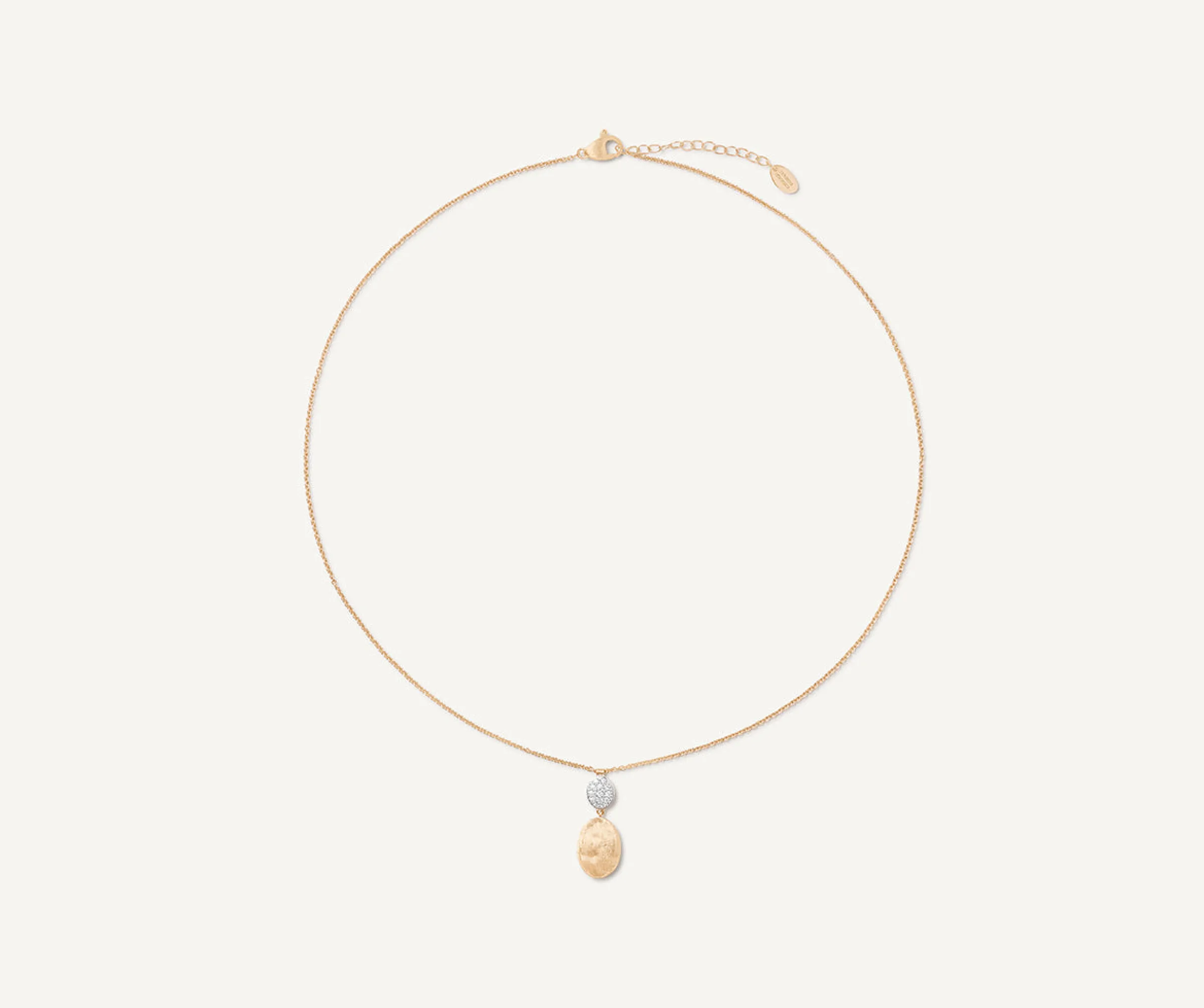 Pendants | Necklaces-Marco Bicego 18K Yellow Gold u0026 Diamond Pendant Necklace Yellowgold