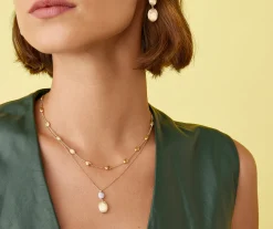 Pendants | Necklaces-Marco Bicego 18K Yellow Gold u0026 Diamond Pendant Necklace Yellowgold