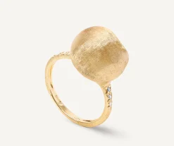Rings-Marco Bicego 18K Yellow Gold u0026 Diamond Ring Yellowgold