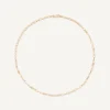 Necklaces-Marco Bicego 18K Yellow Gold Unisex Coil Medium Link Necklace Yellowgold