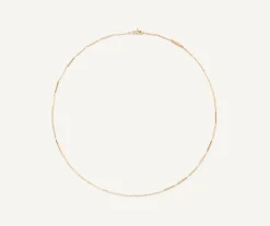 Necklaces-Marco Bicego 18K Yellow Gold Unisex Coil Necklace Yellowgold