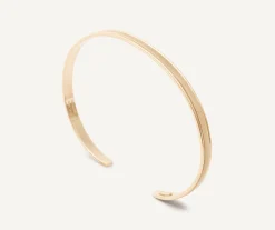 Bracelets-Marco Bicego 18K Yellow Gold Unisex Coil Bangle, Thin Yellowgold