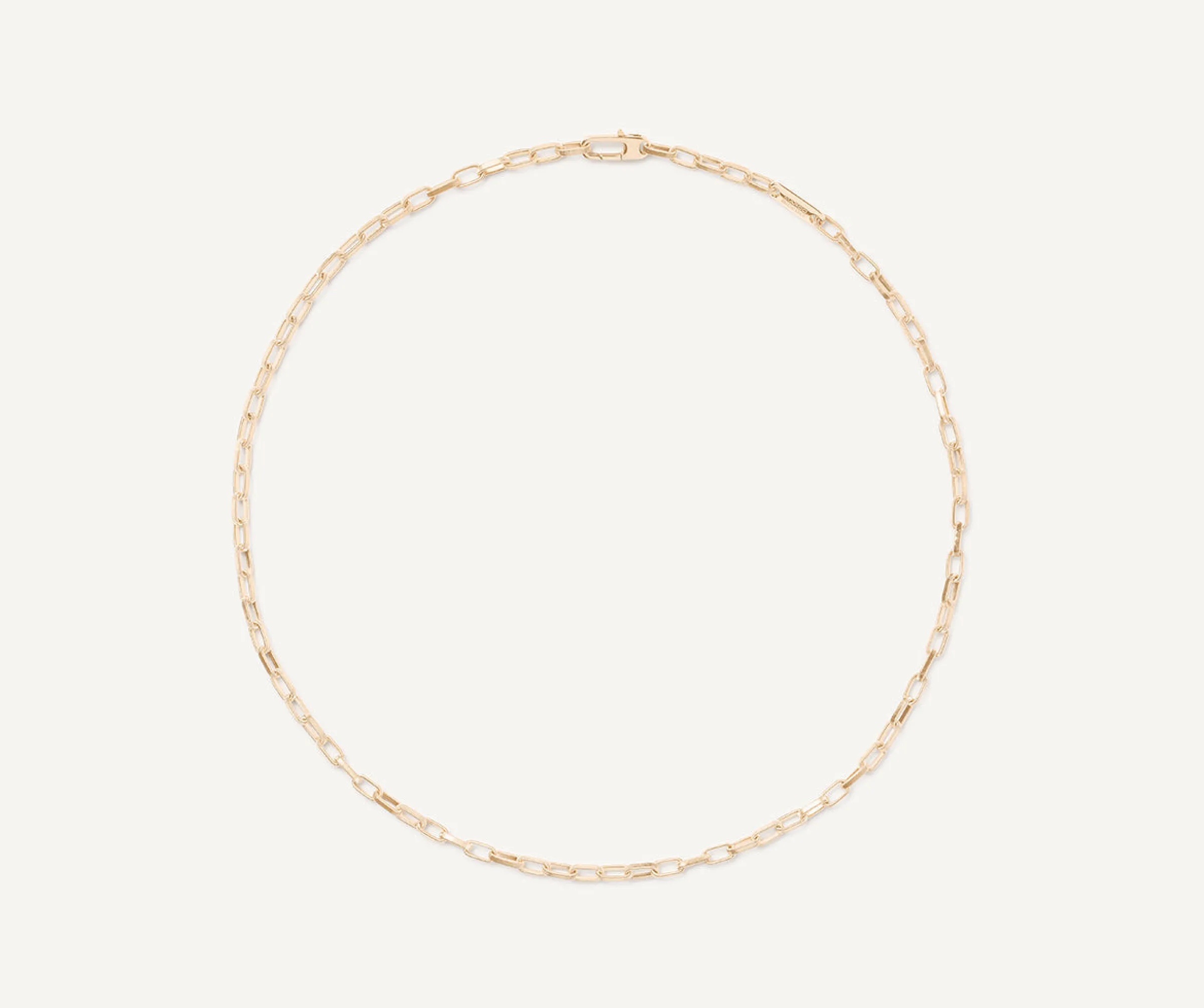 Necklaces-Marco Bicego 18K Yellow Gold Unisex Coil Medium Link Necklace Yellowgold