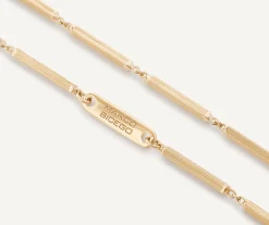 Necklaces-Marco Bicego 18K Yellow Gold Unisex Coil Necklace Yellowgold