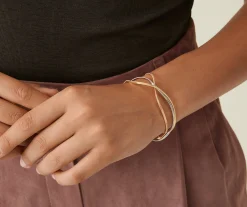 Bracelets-Marco Bicego 18K Yellow, White u0026 Rose 3-Strand Bangle Yellow,white&rosegold